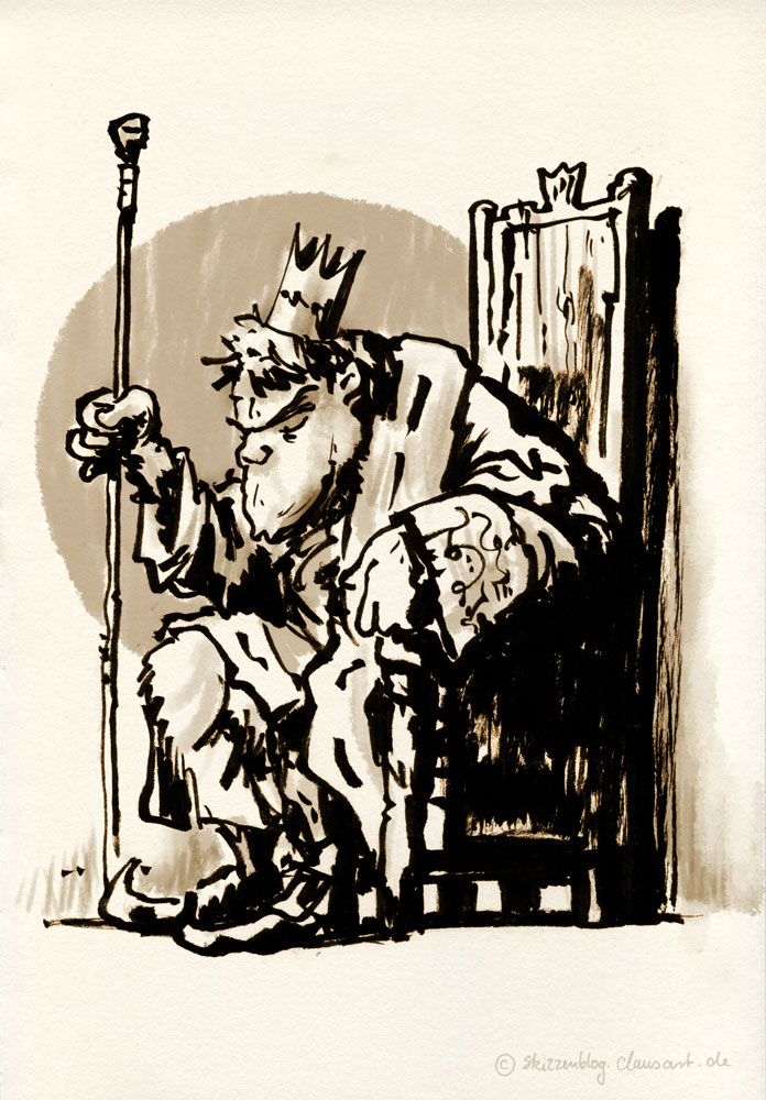 Old Monkey King - Sketch Dailies