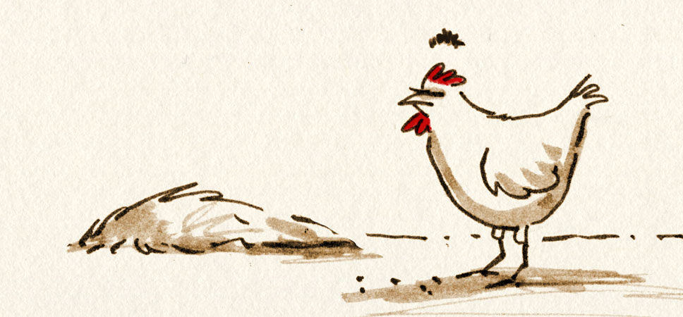 Inktober05: Chicken