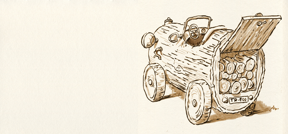 Inktober’25 – 14 Trunk