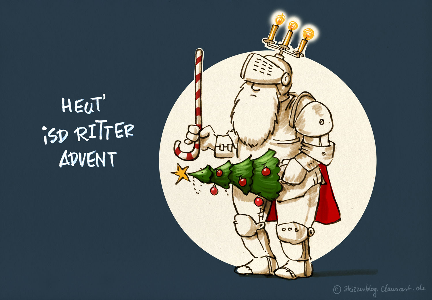 sehet das dritte lichtlein brennt