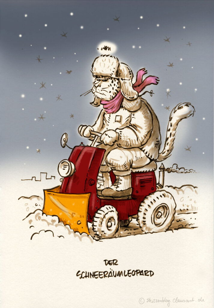 Der Begriff Schneeräumleopard umfasst die Gesamtheit aller Maßnahmen zum Sicherstellen von Verkehrssicherheit, Mobilität und Wirtschaftlichkeit des Verkehrsablaufes im Winter.