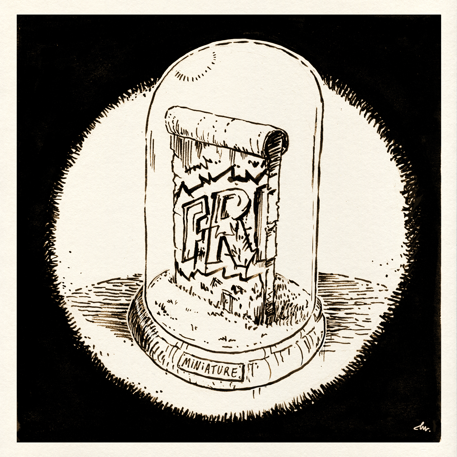 inktober 26 - miniature